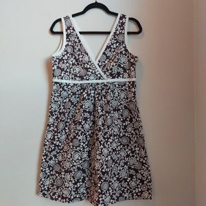 Brown and white d By Ltd Dress Size 12